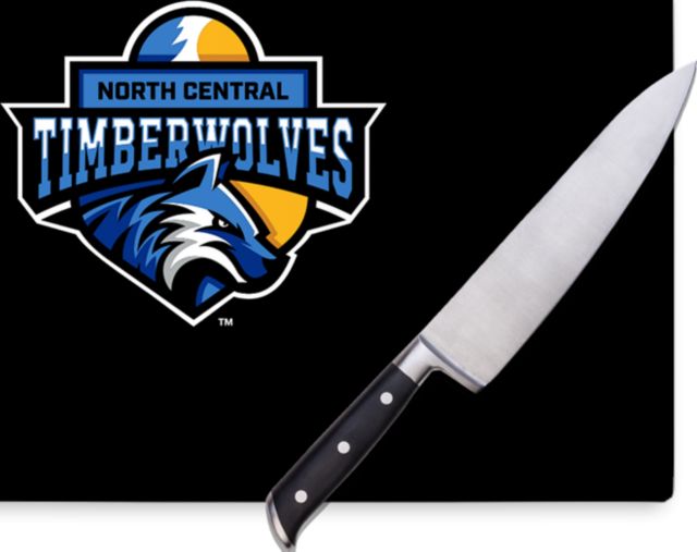 North Central Michigan Cutting Board North Central Timberwolves - ONLINE ONLY