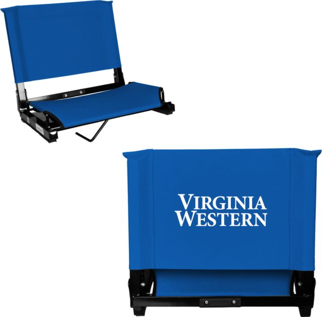 Virginia Western Stadium Chair Stacked - ONLINE ONLY