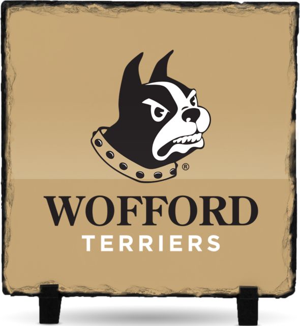 Wofford Photo Slate Wofford Terriers w/ Terrier - ONLINE ONLY