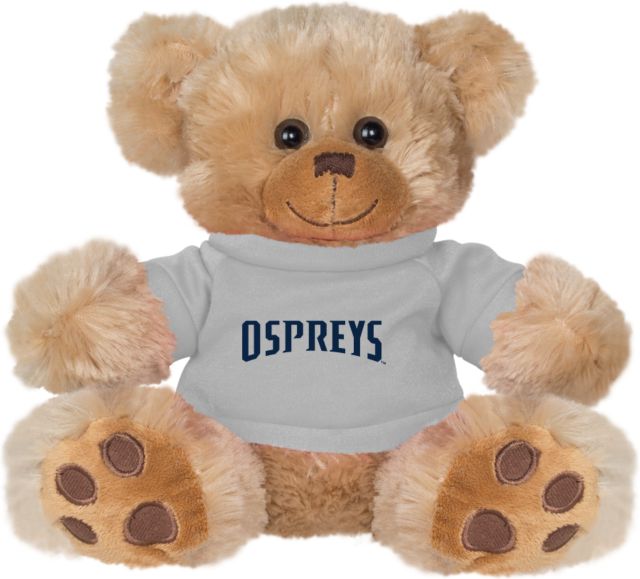 North Florida Plush Big Paw 8 1/2 inch Bear w/Grey Shirt Ospreys Wordmark - ONLINE ONLY