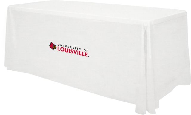Louisville 6 foot Table Throw Table Throw Logo - ONLINE ONLY