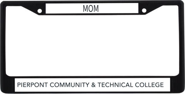 Pierpont Mom Metal License Plate Frame in Flat Mark - ONLINE ONLY