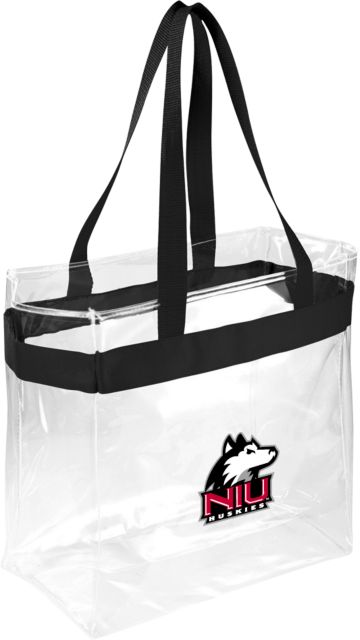 Northern Illinois Game Day Clear Stadium Tote Primary Mark - ONLINE ONLY
