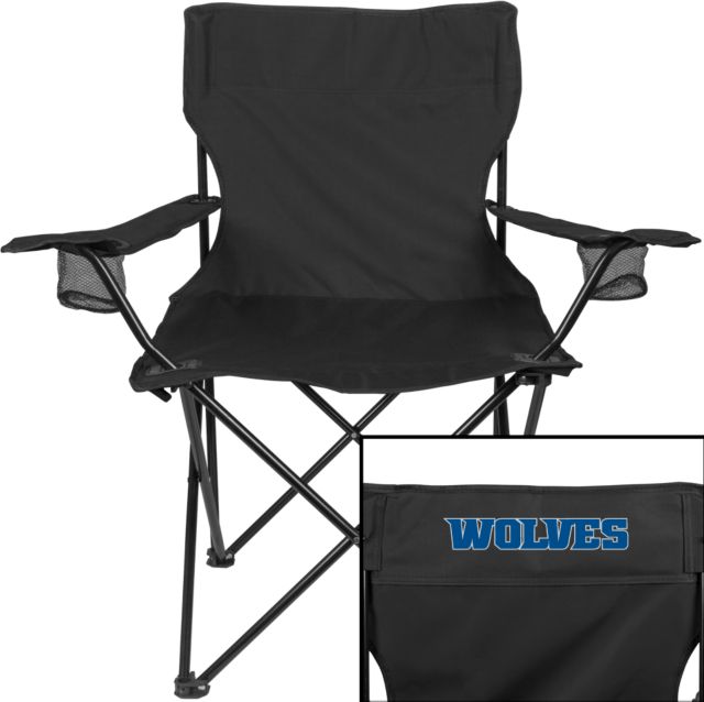 Metropolitan Maple Woods Deluxe Captains Chair MCC Wolves Wordmark - ONLINE ONLY