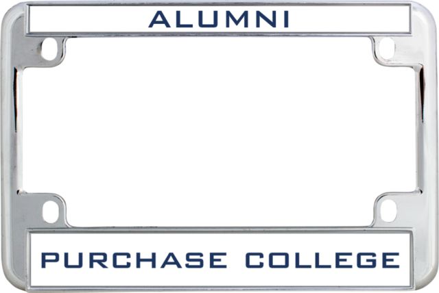 Purchase Metal Motorcycle License Plate Frame in Alumni - ONLINE ONLY