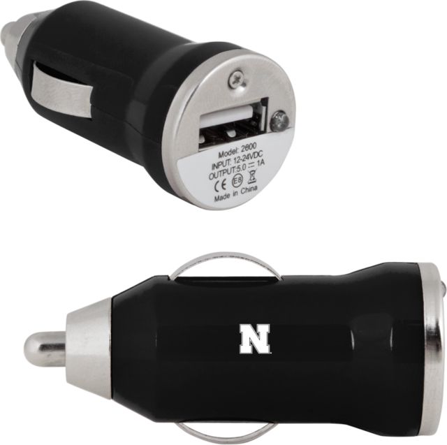 Nebraska On the Go Car Charger University of Nebraska Primary Mark - ONLINE ONLY
