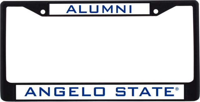 Angelo State Alumni Metal License Plate Frame in Alumni - ONLINE ONLY