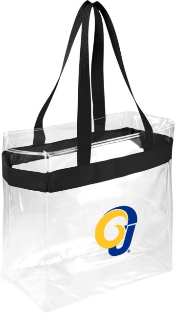 Angelo State Game Day Clear Stadium Tote Ram Logo - ONLINE ONLY