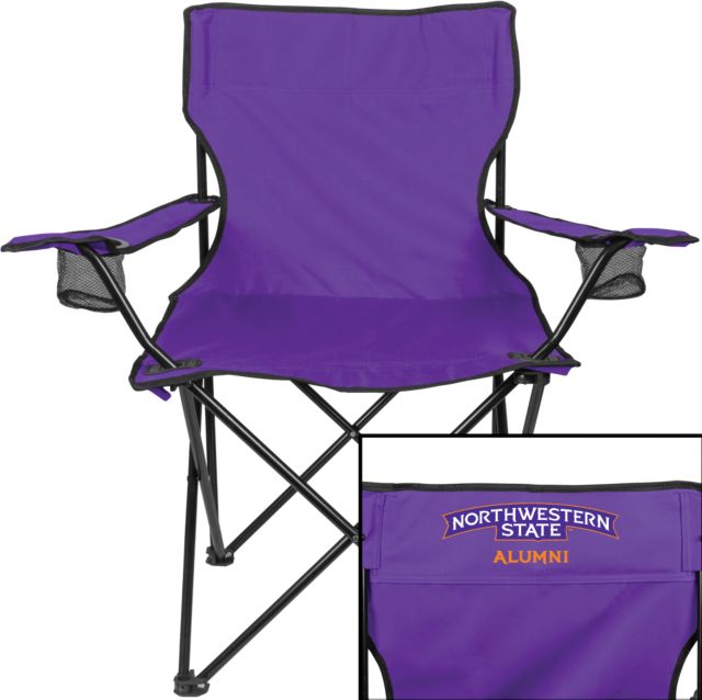 Northwestern State Deluxe Captains Chair Alumni - ONLINE ONLY