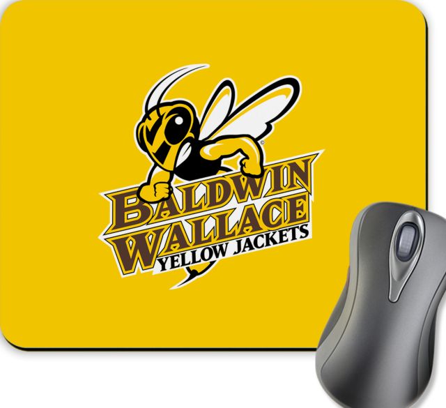 Baldwin Wallace Full Color Mousepad Baldwin Wallace Yellow Jackets Primary Athletics - ONLINE ONLY