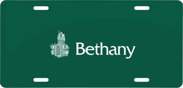 Bethany WV License Plate Bethany Horizontal - ONLINE ONLY