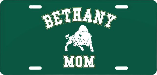 Bethany WV License Plate Mom - ONLINE ONLY