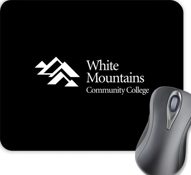 White Mountains Full Color Mousepad Mountains Community College Logo - ONLINE ONLY