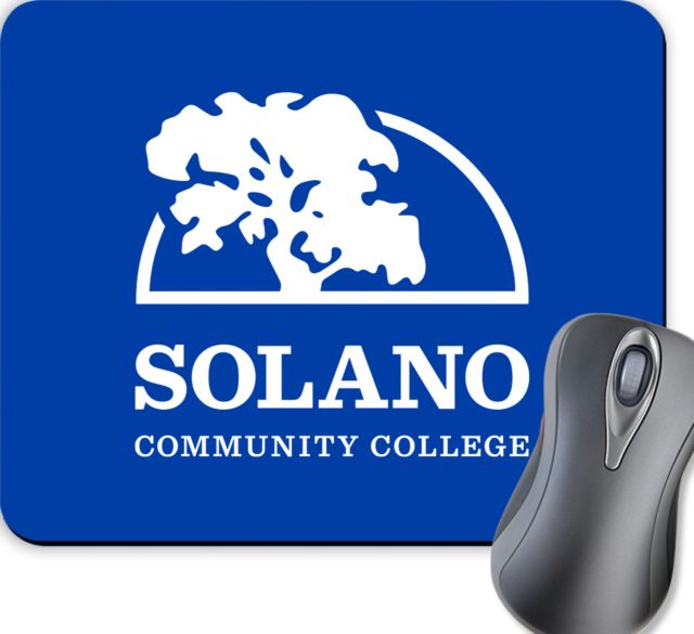 Solano Full Color Mousepad Solano Community College Institutional Mark - ONLINE ONLY