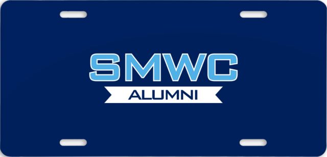 St Mary of the Woods License Plate SMWC Alumni - ONLINE ONLY