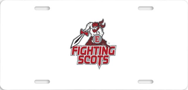 PennWest Edinboro License Plate Edinboro Fighting Scots Primary Mark - ONLINE ONLY