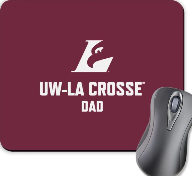 Wisconsin La Crosse Full Color Mousepad UWL Dad - ONLINE ONLY
