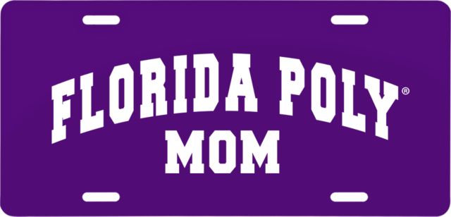 Florida Poly Univ License Plate Mom - ONLINE ONLY