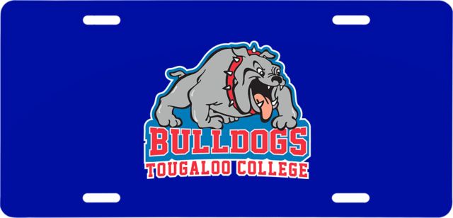 Tougaloo License Plate Athletic Mark - ONLINE ONLY