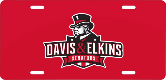 Davis & Elkins License Plate Primary Mark - ONLINE ONLY