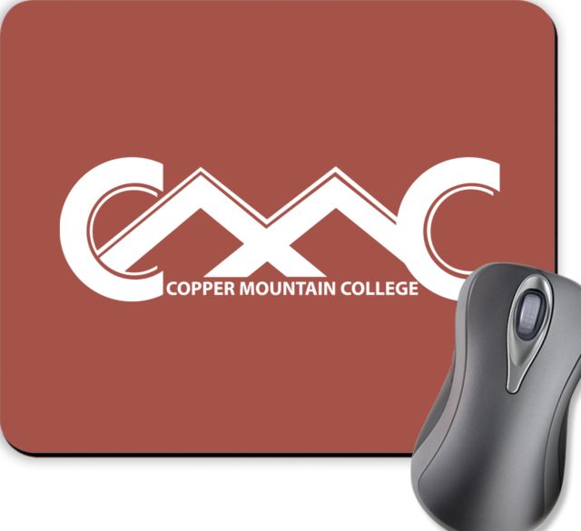 Copper Mountain Full Color Mousepad Copper Mountain College Primary Mark - ONLINE ONLY
