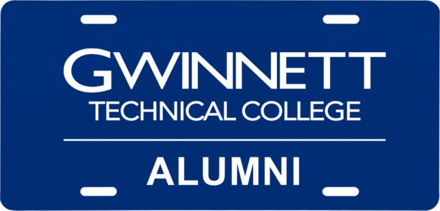 Gwinnett Tech License Plate Alumni - ONLINE ONLY