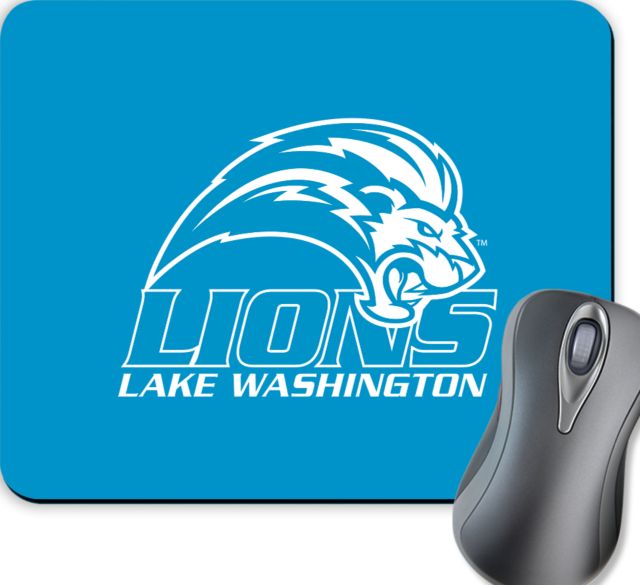 Lake Washington Full Color Mousepad Lake Washington Mascot Mark - ONLINE ONLY