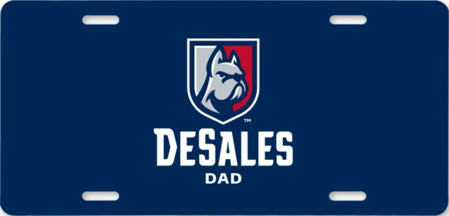 DeSales License Plate Dad - ONLINE ONLY