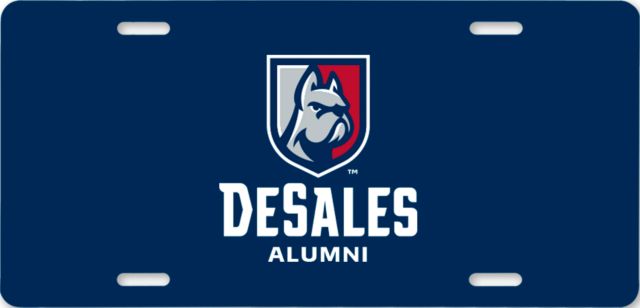DeSales License Plate Alumni - ONLINE ONLY