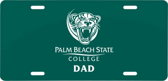 Palm Beach State License Plate Dad - ONLINE ONLY