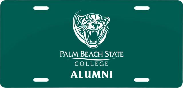 Palm Beach State License Plate Alumni - ONLINE ONLY