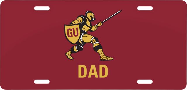 Gannon License Plate Dad - ONLINE ONLY