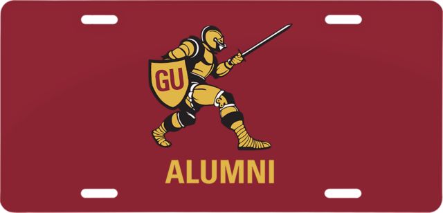 Gannon License Plate Alumni - ONLINE ONLY