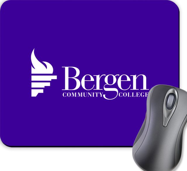 Bergen CC Full Color Mousepad Bergen Community College Wordmark - ONLINE ONLY
