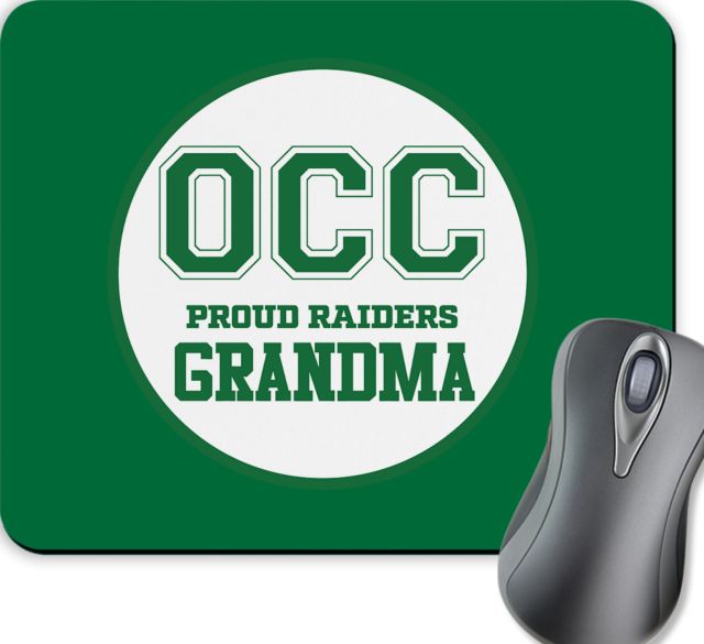 Oakland Comm College Full Color Mousepad OCC Grandma - ONLINE ONLY
