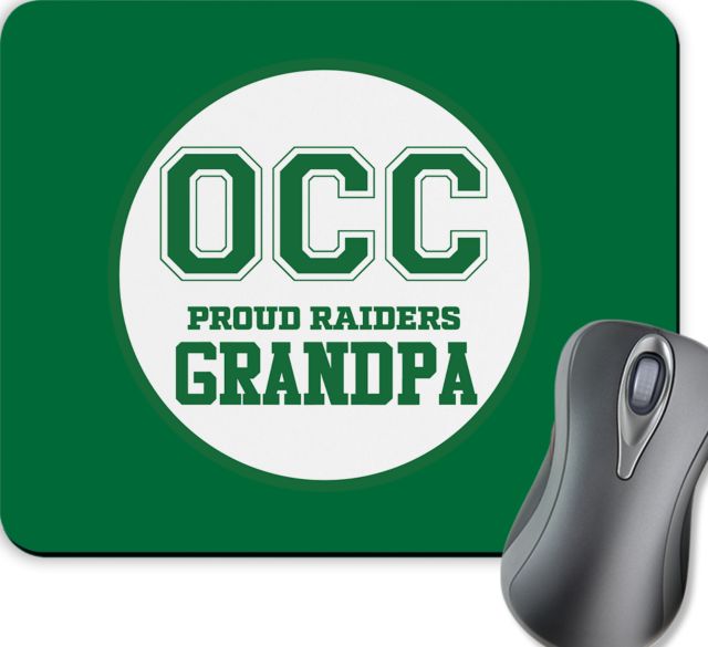 Oakland Comm College Full Color Mousepad OCC Grandpa - ONLINE ONLY