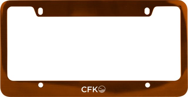 College of the Florida Keys License Plate CFK Horizontal - ONLINE ONLY
