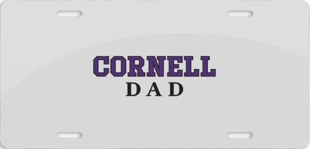Cornell College License Plate Dad - ONLINE ONLY