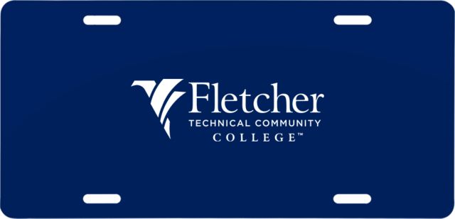 Fletcher Tech License Plate Horizontal Logo - ONLINE ONLY