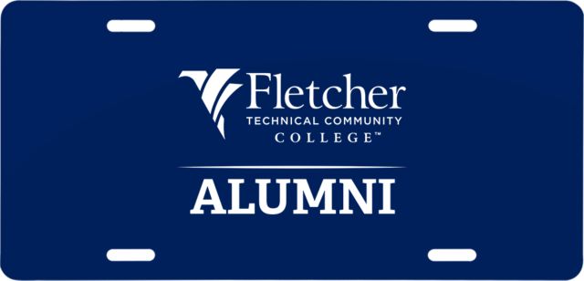 Fletcher Tech License Plate Alumni - ONLINE ONLY