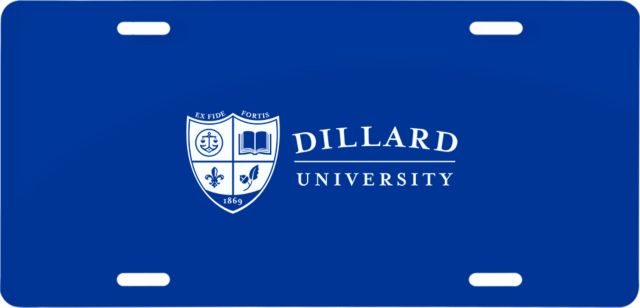 Dillard License Plate Primary Mark - ONLINE ONLY