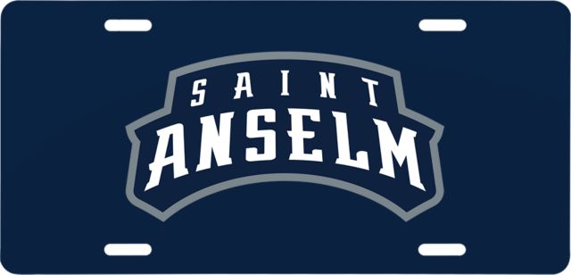 Saint Anselm License Plate Saint Anselm Mark - ONLINE ONLY