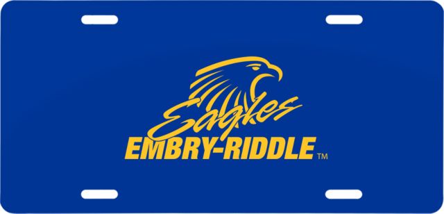 Embry Riddle License Plate Primary Mark - ONLINE ONLY