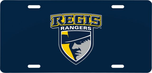 Regis Univ License Plate Regis Rangers - ONLINE ONLY