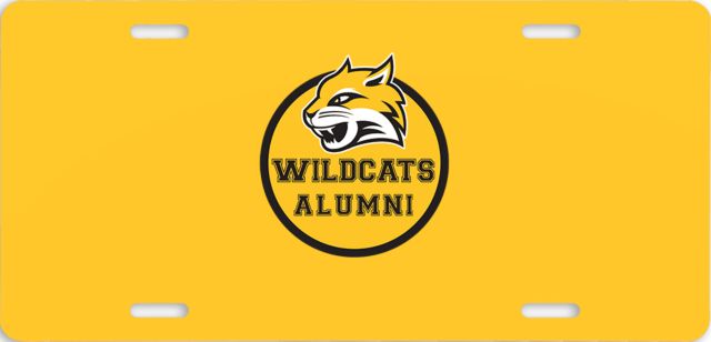 Wayne State License Plate Alumni - ONLINE ONLY