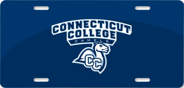 Connecticut College License Plate Primary Mark - ONLINE ONLY
