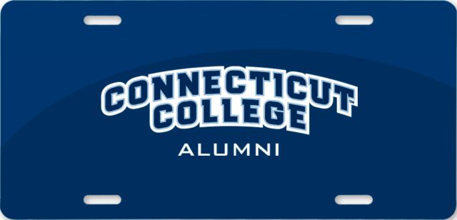 Connecticut College License Plate Alumni - ONLINE ONLY
