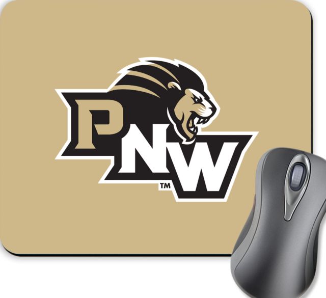 Purdue Northwest Full Color Mousepad PNW Stacked Diagonal - ONLINE ONLY