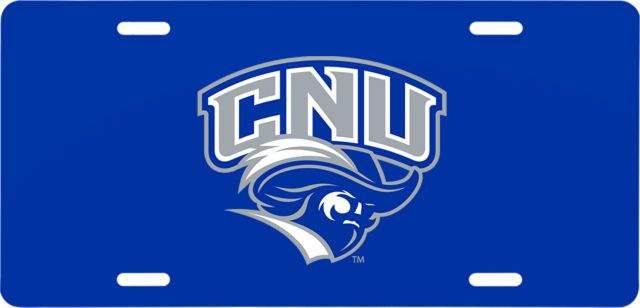 Christopher Newport License Plate Official Logo - ONLINE ONLY
