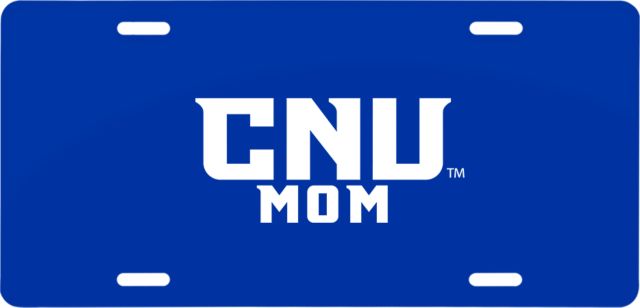 Christopher Newport License Plate Mom - ONLINE ONLY